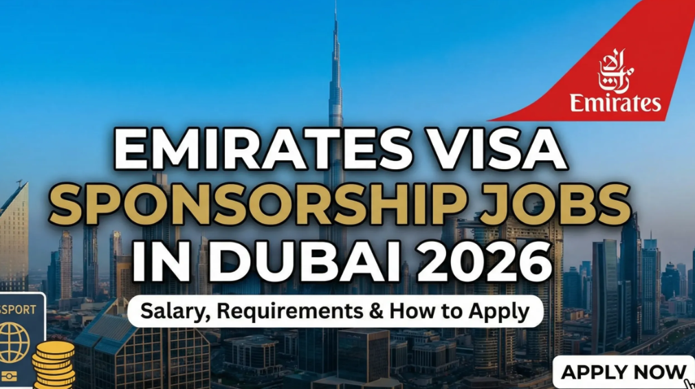 Jobs in Dubai For Foreigners with Visa Sponsorship